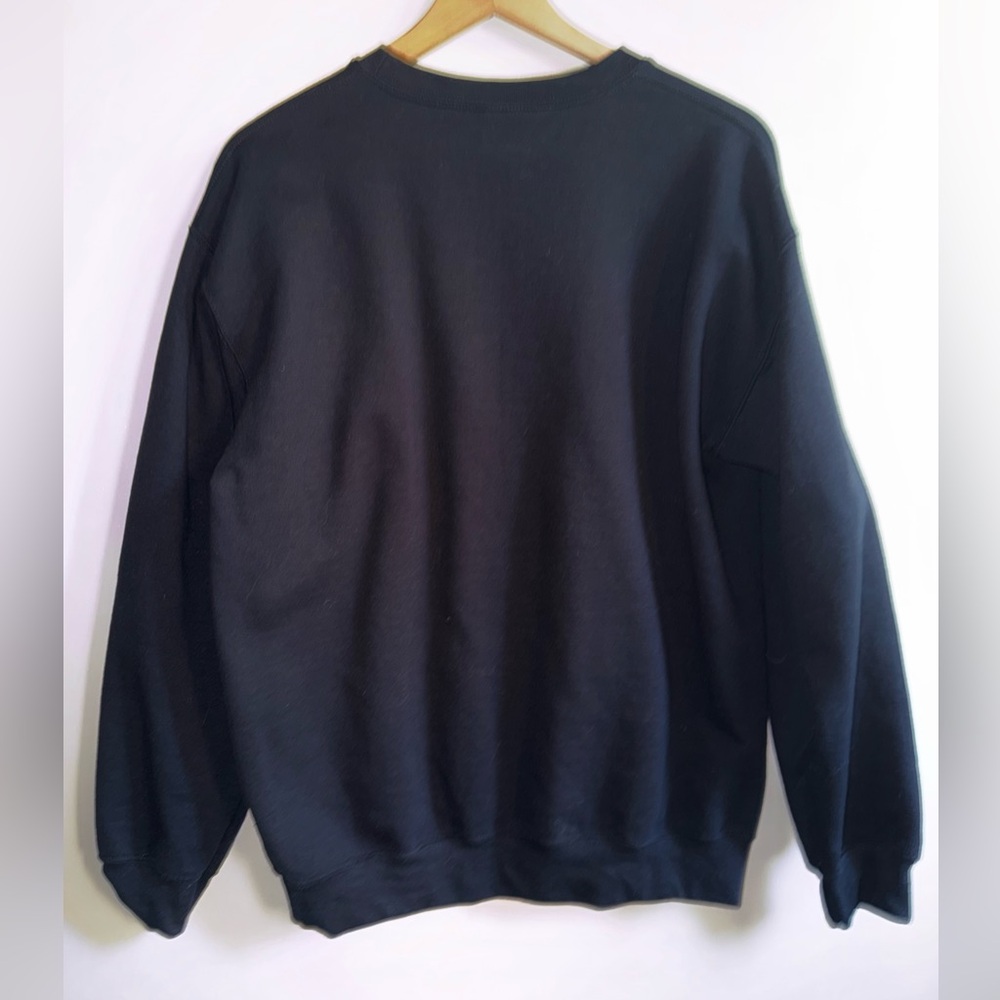 Princess Of Street Dogs Sweatshirt Women Size Medium Black Cotton Polyester - Picture 2 of 6